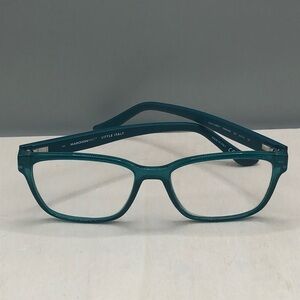 Marchon Little Italy Ferrara 320 Glasses FRAMES ONLY  52-16-140 Teal Full Rim